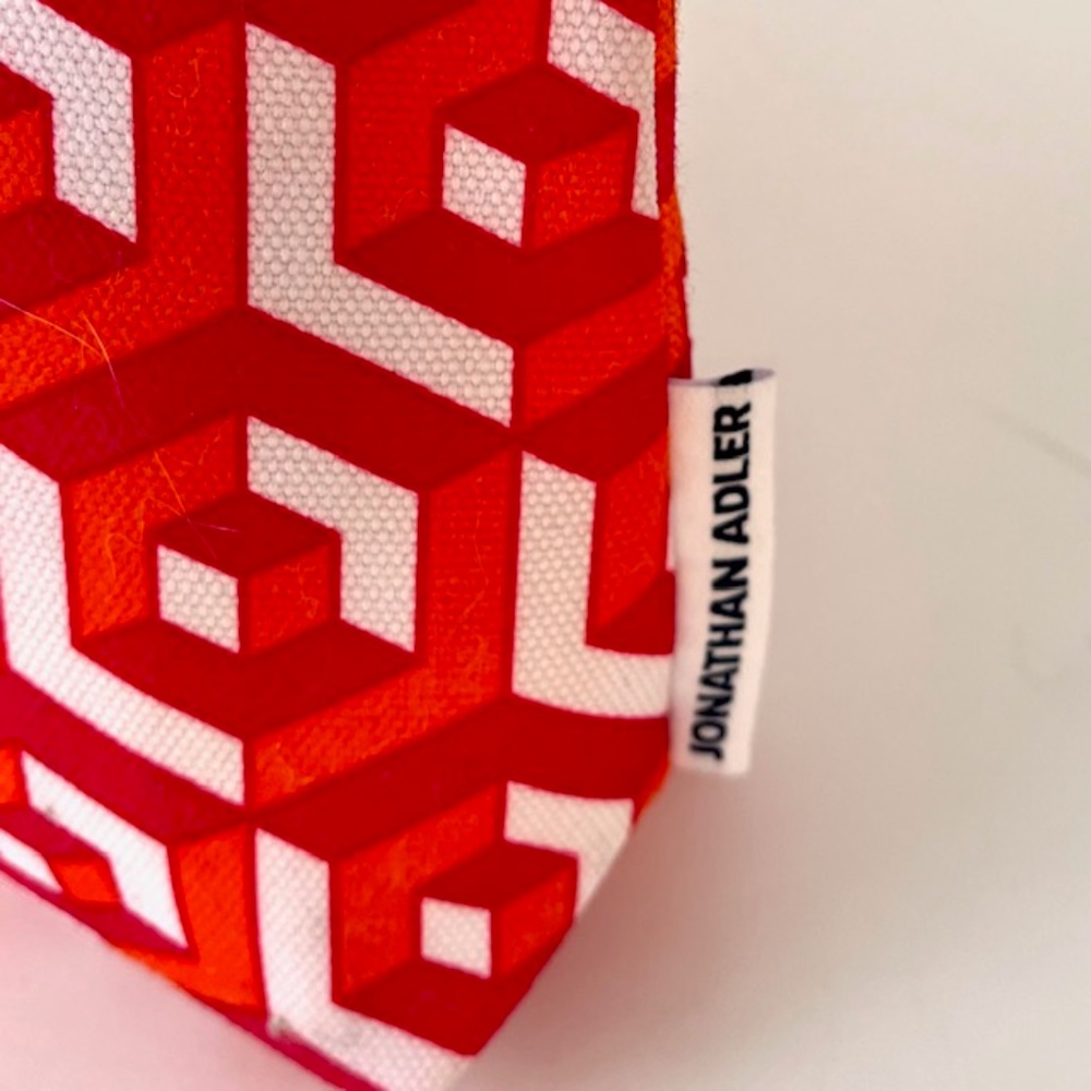 Jonathan Adler Octagonal Pattern Cosmetic Bag - image 2